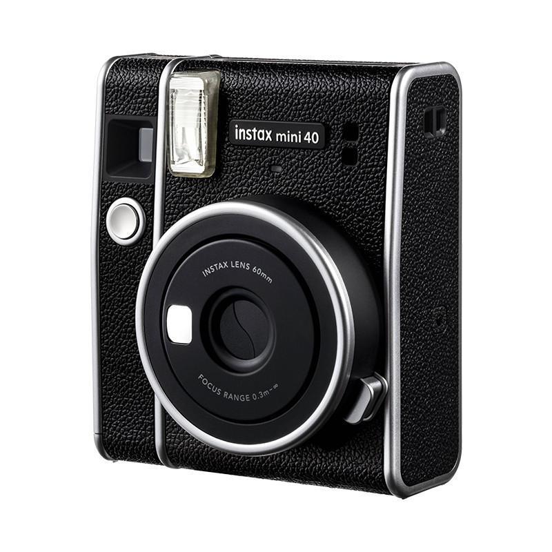 Instant Instax Mini 40 - Black + Fujifilm Instax Lens 60mm f/12.7 f/12.7