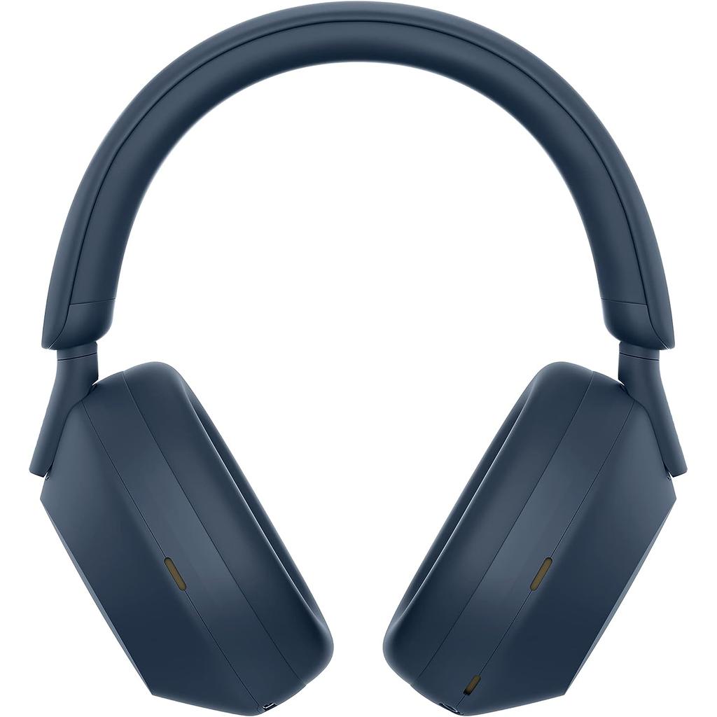 Sony WH-1000XM5 noise-Cancelling wireless Headphones with microphone - Blue