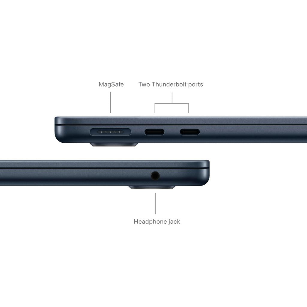MacBook Air 13-inch (2024) - Apple M3 8-core and 8-core GPU - 16GB RAM - SSD 256GB - Standard display - QWERTY - English
