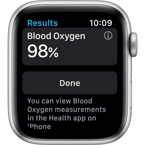 Apple Watch Series 6 (2020) GPS 44 mm - Aluminium Silver