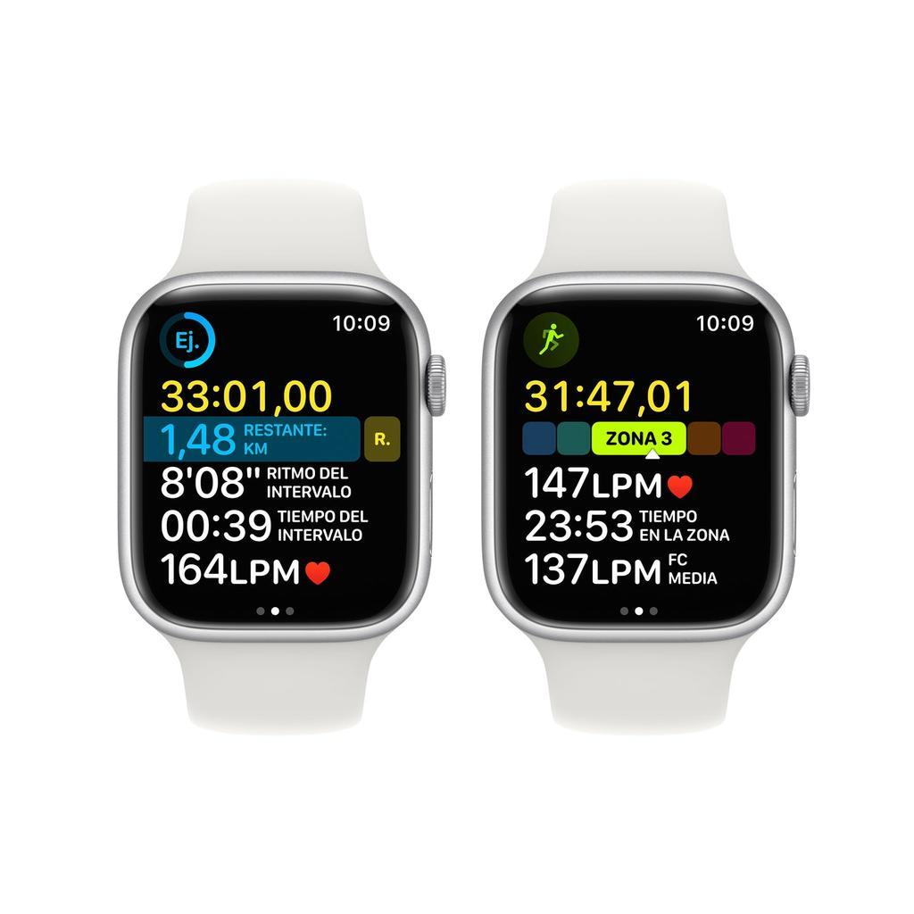 Apple Watch Series 8 (2022) GPS 45 mm - Aluminium Silver