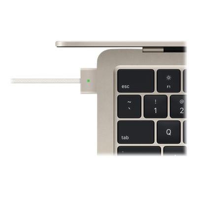 MacBook Air 13-inch (2022) - Apple M2 8-core and 8-core GPU - 8GB RAM - SSD 256GB - Standard display - QWERTY - English
