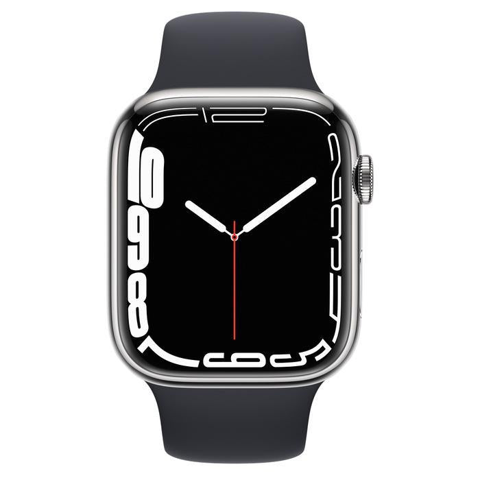 Apple Watch Series 7 (2021) GPS + Cellular 45 mm - Stainless steel Silver