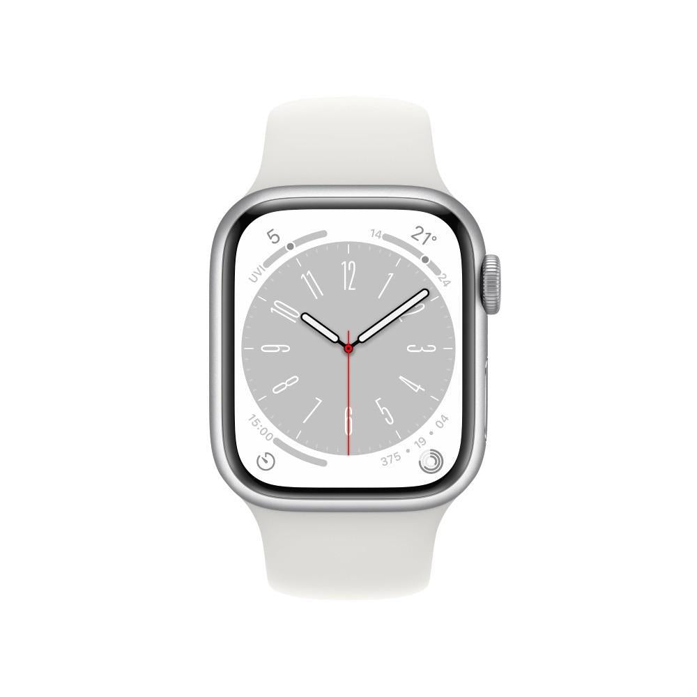 Apple Watch Series 8 (2022) GPS + Cellular 45 mm - Stainless steel Silver