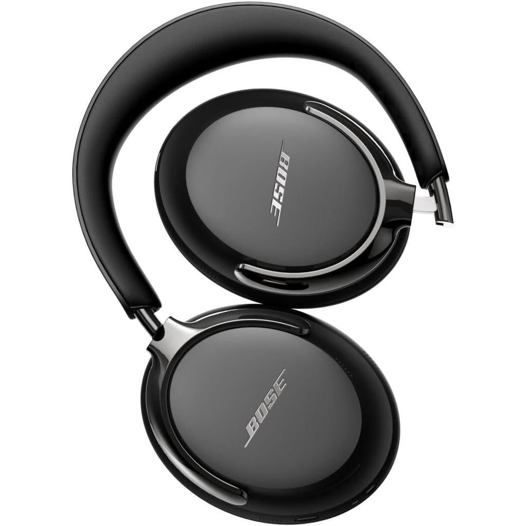 Bose QietComfort Ultra 2nd Gen noise-Cancelling wired + wireless Headphones with microphone - Black