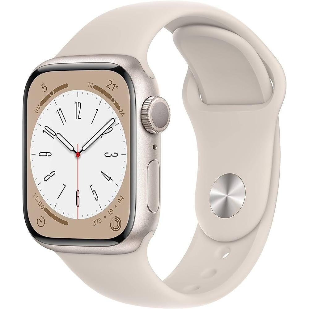 Apple Watch Series 8 (2022) GPS 41 mm - Aluminium Starlight