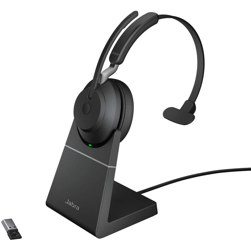 Jabra Evolve2 65 noise-Cancelling wireless Headphones with microphone - Black
