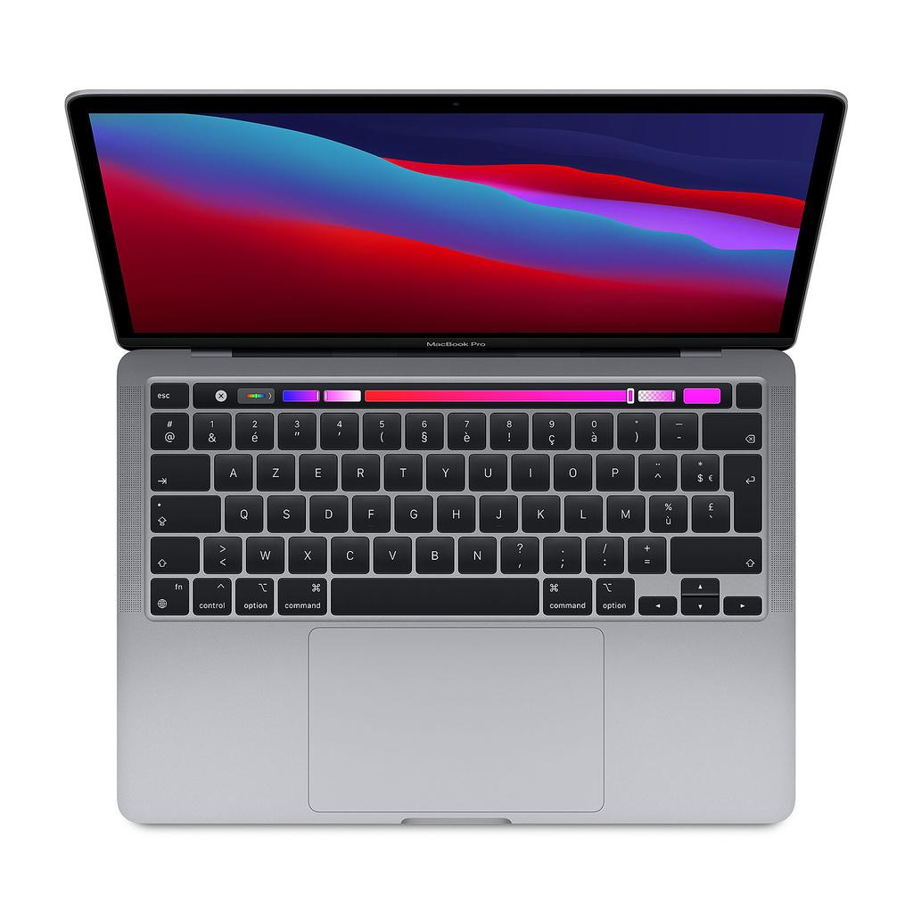 MacBook Pro 13-inch (2020) - Apple M1 8-core and 8-core GPU - 16GB RAM - SSD 512GB - Standard display - QWERTY - English