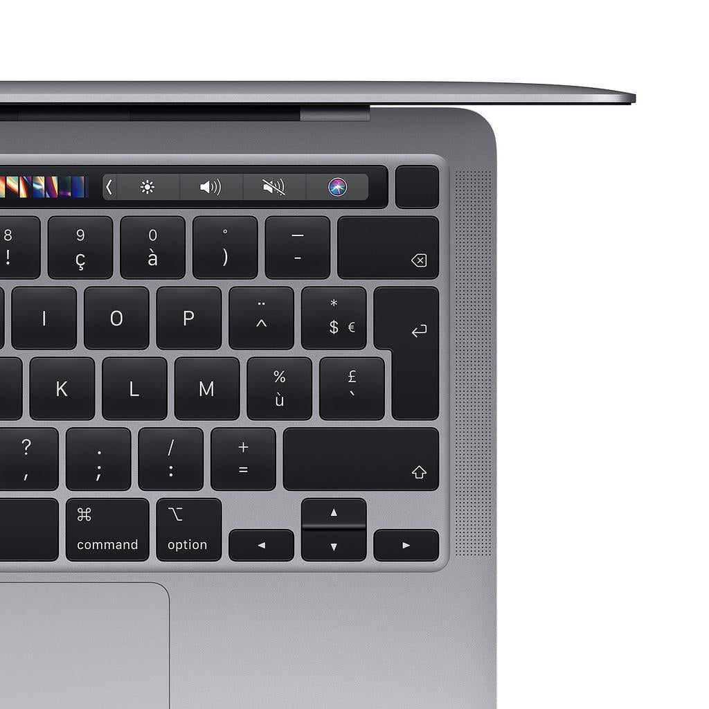 MacBook Pro 13-inch (2020) - Apple M1 8-core and 8-core GPU - 16GB RAM - SSD 2000GB - Standard display - QWERTY - English