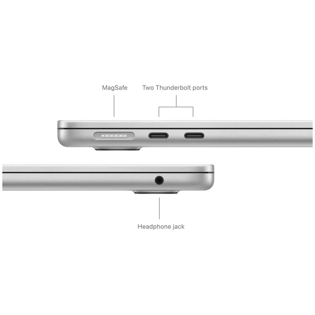 MacBook Air 13-inch (2024) - Apple M3 8-core and 8-core GPU - 16GB RAM - SSD 256GB - Standard display - QWERTY - English