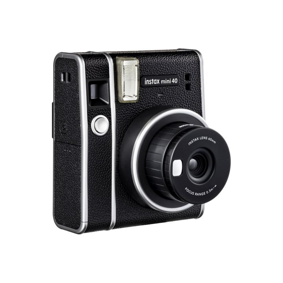 Instant Instax Mini 40 - Black + Fujifilm Instax Lens 60mm f/12.7 f/12.7