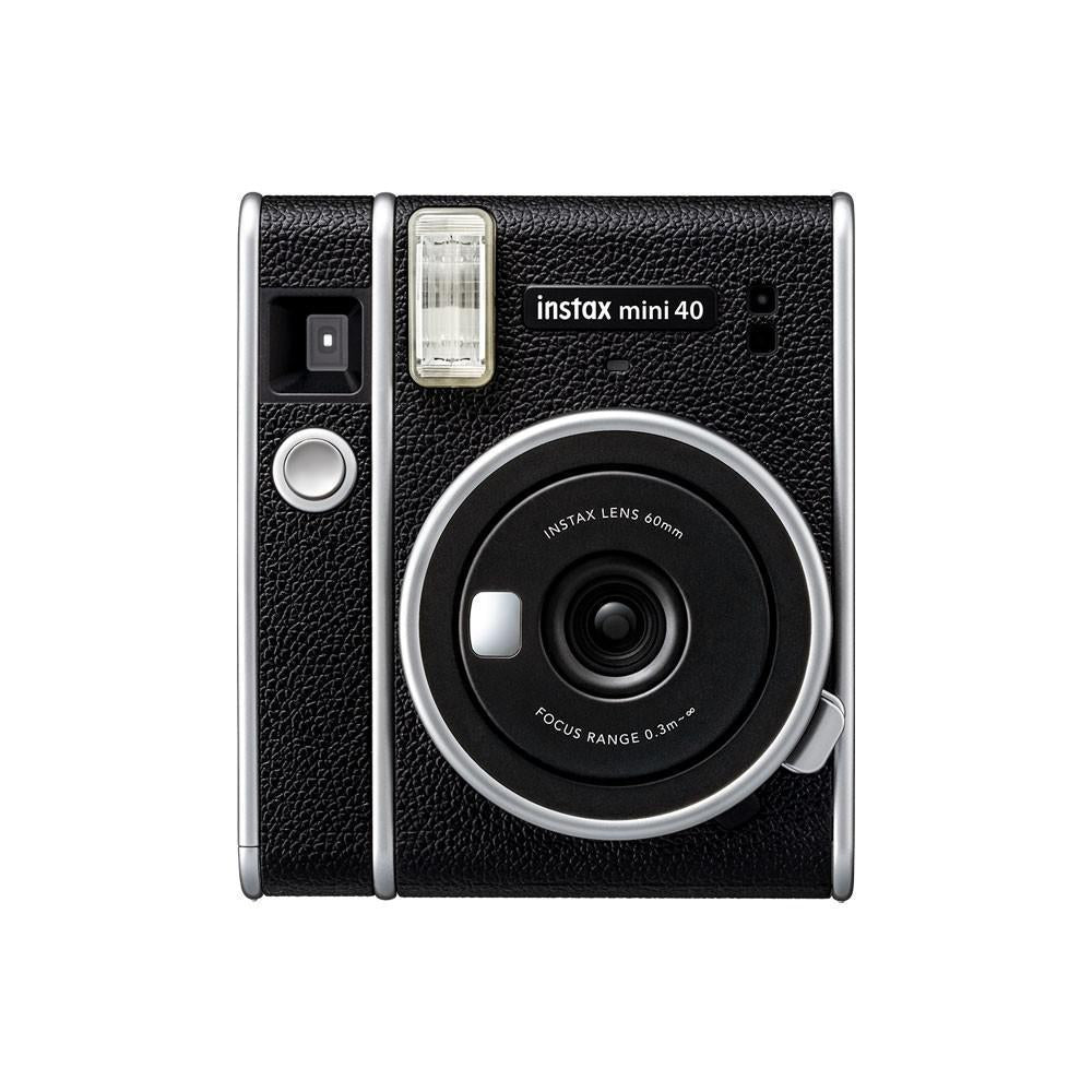 Instant Instax Mini 40 - Black + Fujifilm Instax Lens 60mm f/12.7 f/12.7