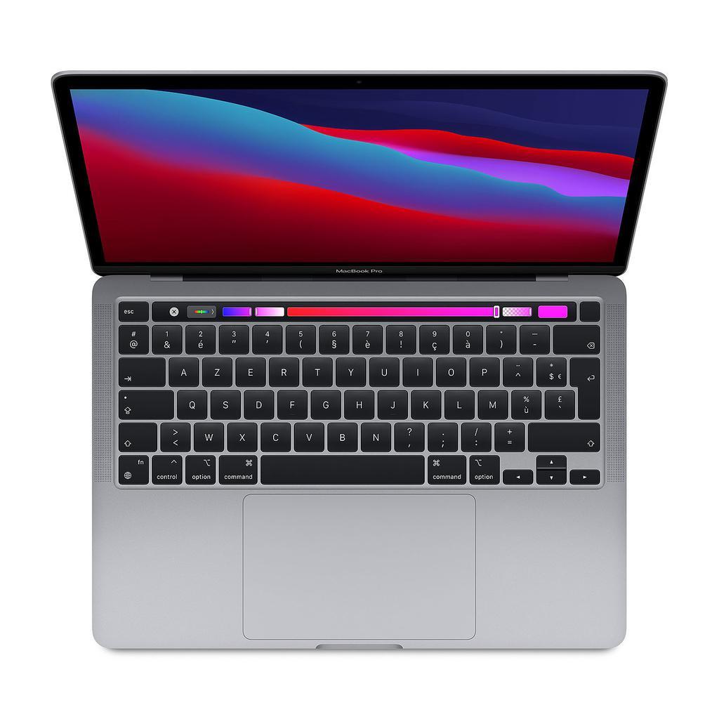 MacBook Pro 13-inch (2020) - Apple M1 8-core and 8-core GPU - 16GB RAM - SSD 1000GB - Standard display - QWERTY - English