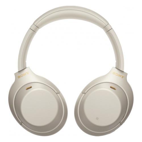 Sony WH-1000XM4 noise-Cancelling wireless Headphones with microphone - Silver