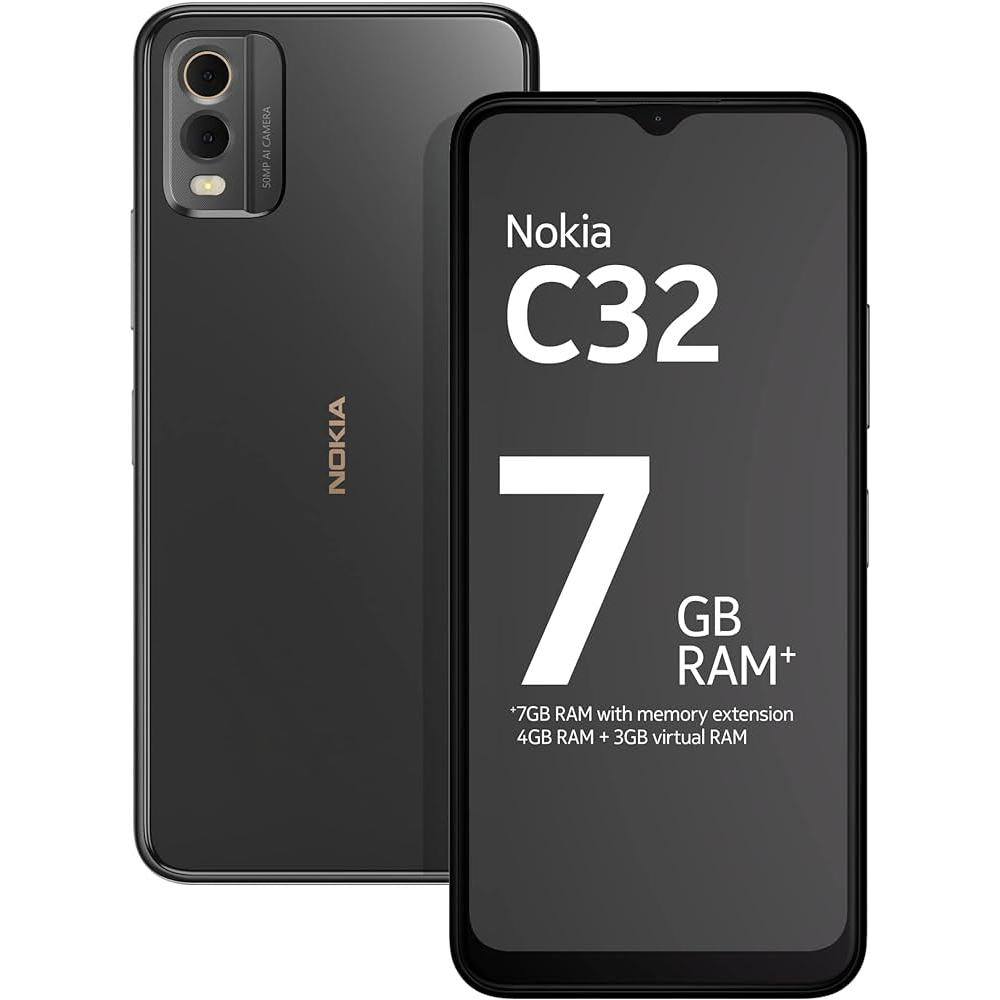 Nokia C32 64GB - Black - Unlocked