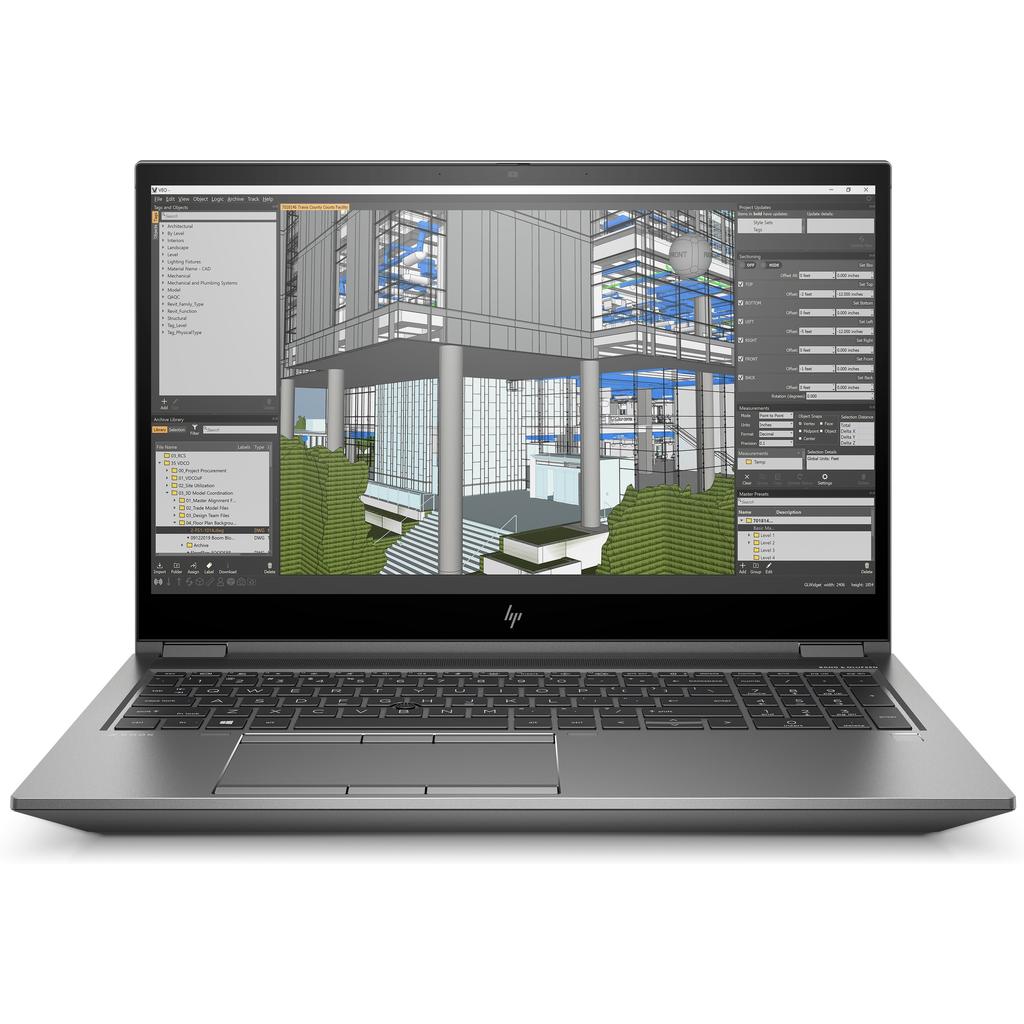 HP ZBook Fury 15 G7 15-inch (2020) - Core i7 - Gen 10 (H) - 32GB - SSD 512 GB QWERTY - English