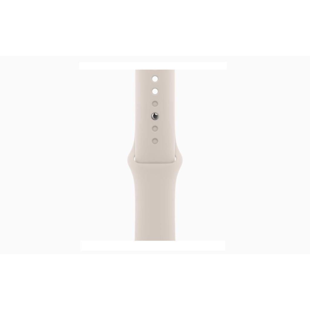 Apple Watch Series 9 (2023) GPS 41 mm - Aluminium Starlight - Sport band Starlight