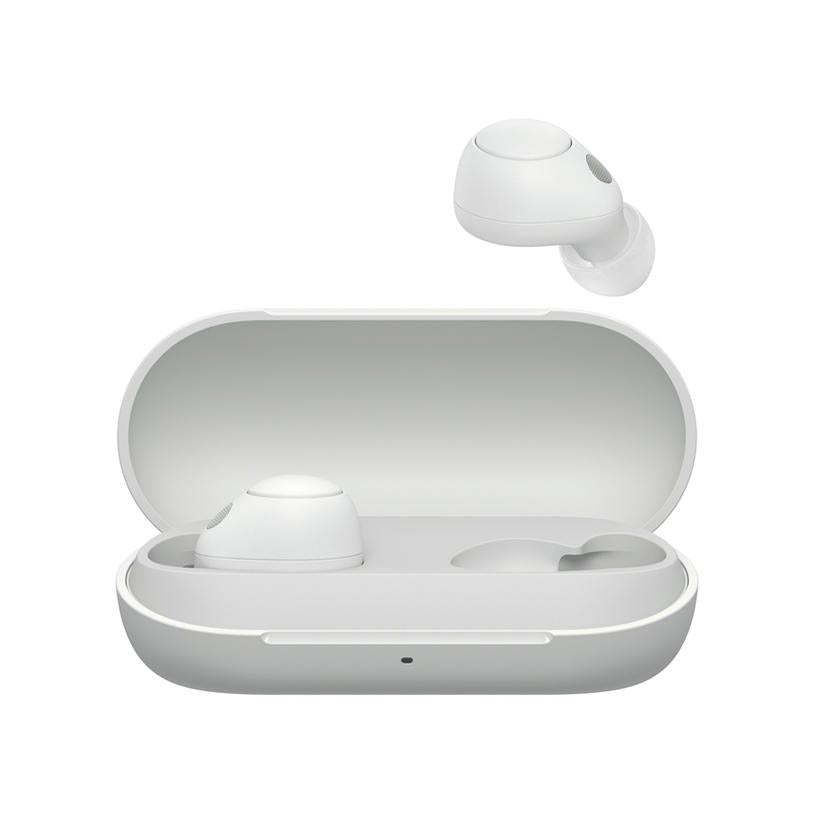 Sony WF-C700N Noise-Cancelling Bluetooth Earphones - White