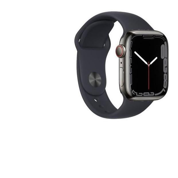 Apple Watch Series 7 (2021) GPS + Cellular 41 mm - Stainless steel Graphite