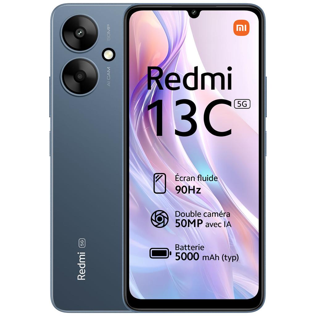 Xiaomi Redmi 13C 5G 128GB - Blue - Unlocked