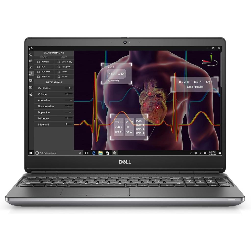 Dell Precision 7750 17-inch (2020) - Core i7 - Gen 10 (H) - 32GB - SSD 512 GB QWERTY - English