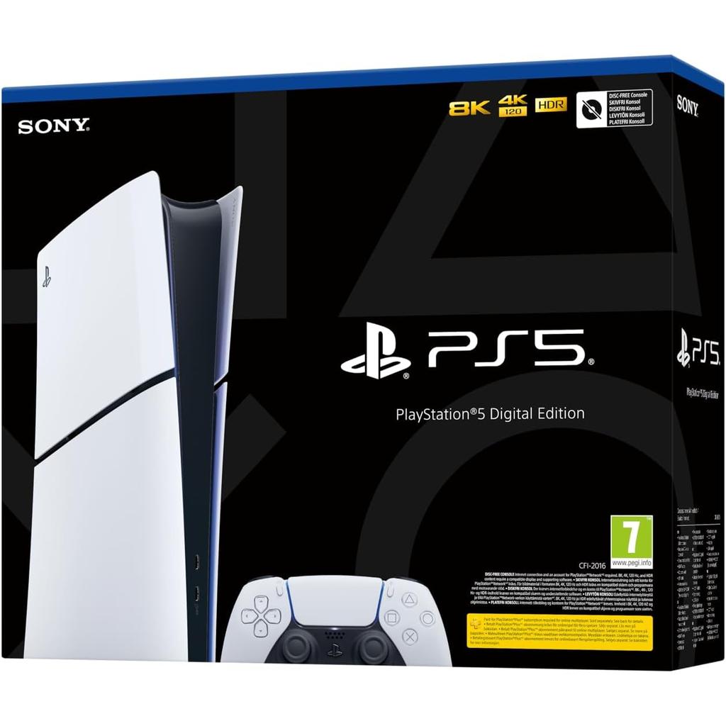 PlayStation 5 Slim Digital 1000GB - White