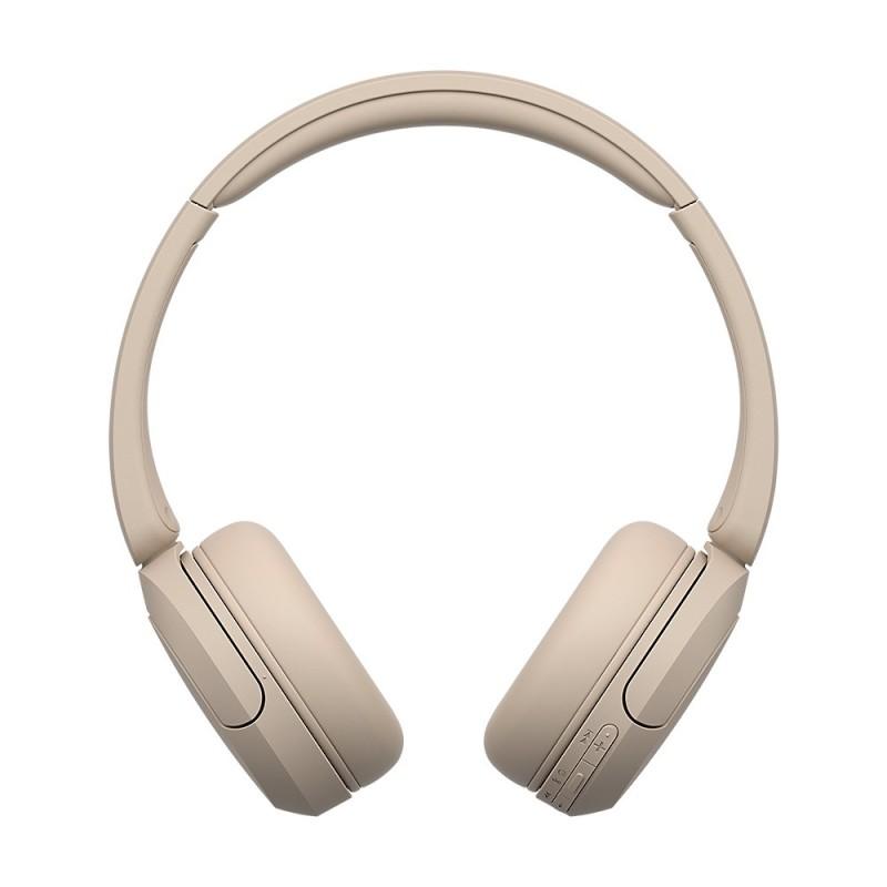 Sony WH-CH520 noise-Cancelling Headphones with microphone - Cream