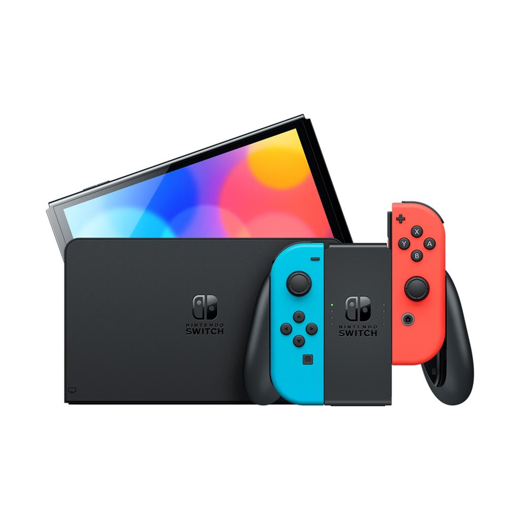 Switch OLED 64GB - Red/Blue