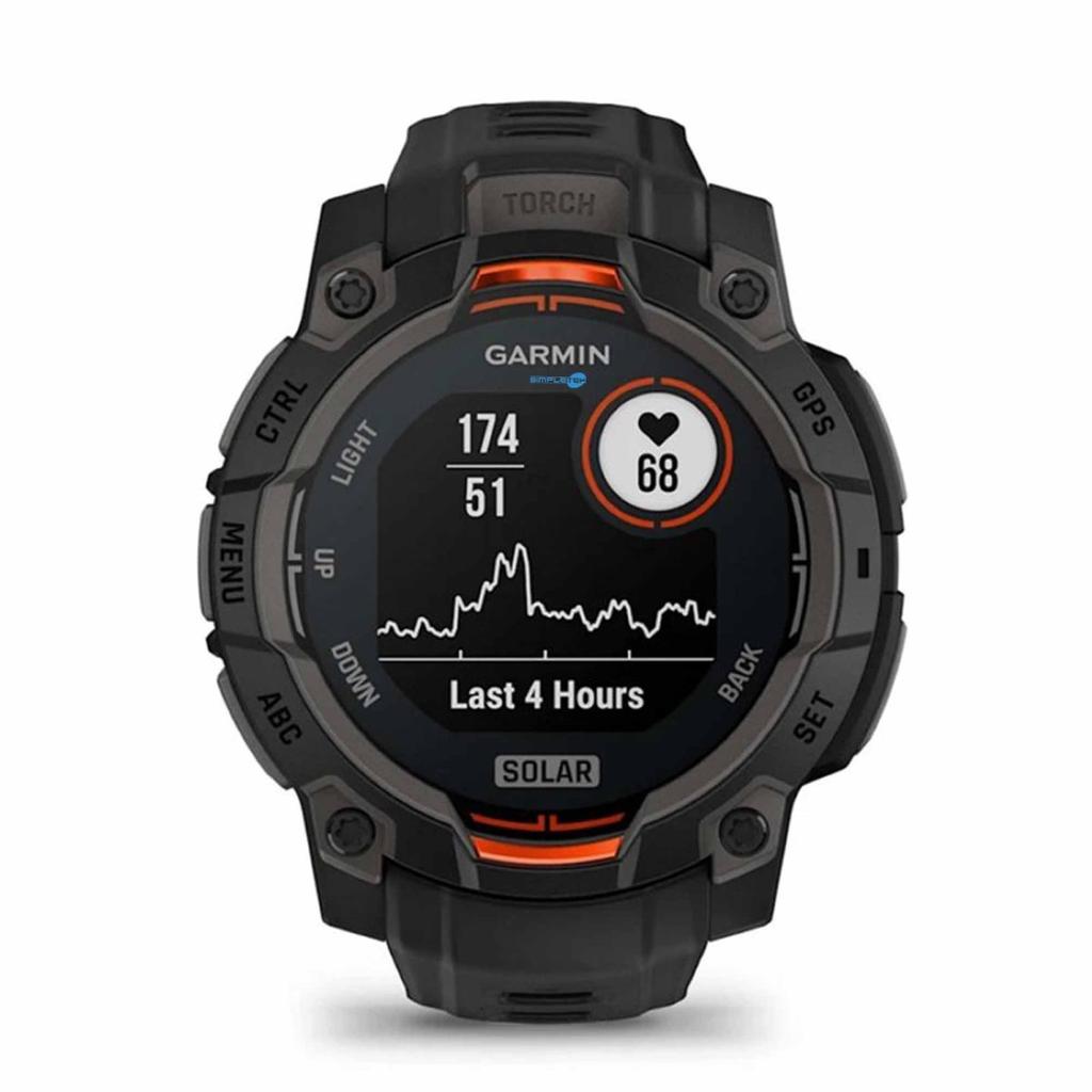 Garmin Instinct 3 Solar Bluetooth 45 mm - Black