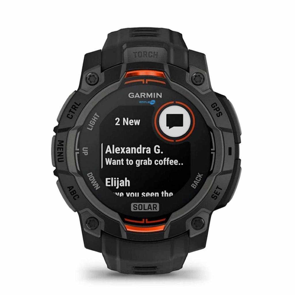 Garmin Instinct 3 Solar Bluetooth 45 mm - Black