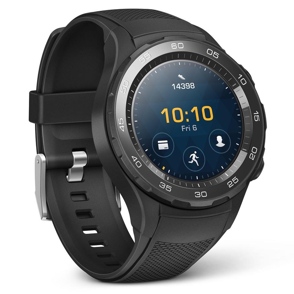 Huawei Watch 2 Sport Bluetooth + Cellular 45 mm - Black