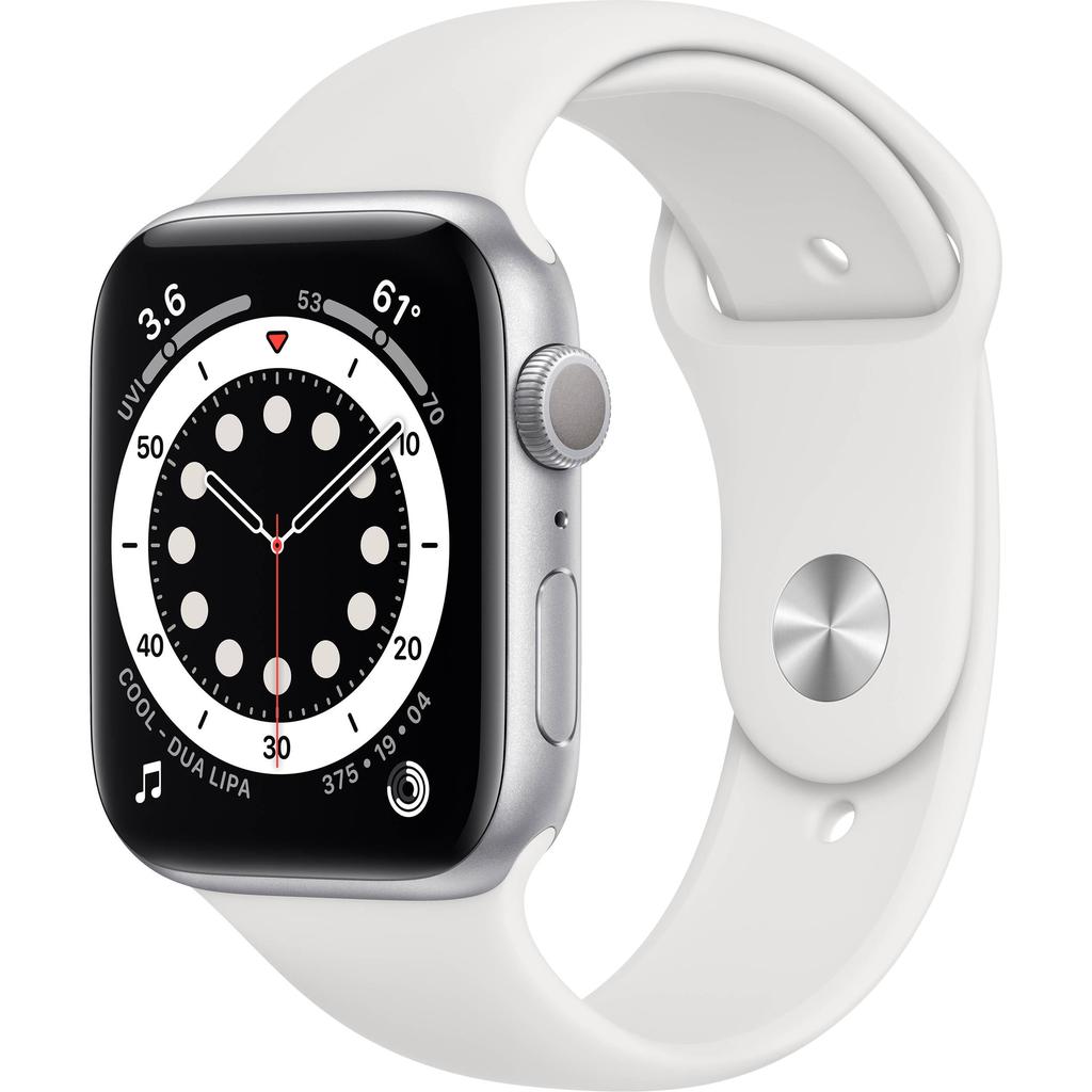 Apple Watch Series 6 (2020) GPS 44 mm - Aluminium Silver