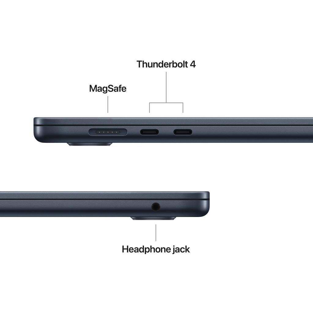 MacBook Air 15-inch (2025) - Apple M4 10-core and 10-core GPU - 16GB RAM - SSD 512GB - Standard display - QWERTY - English