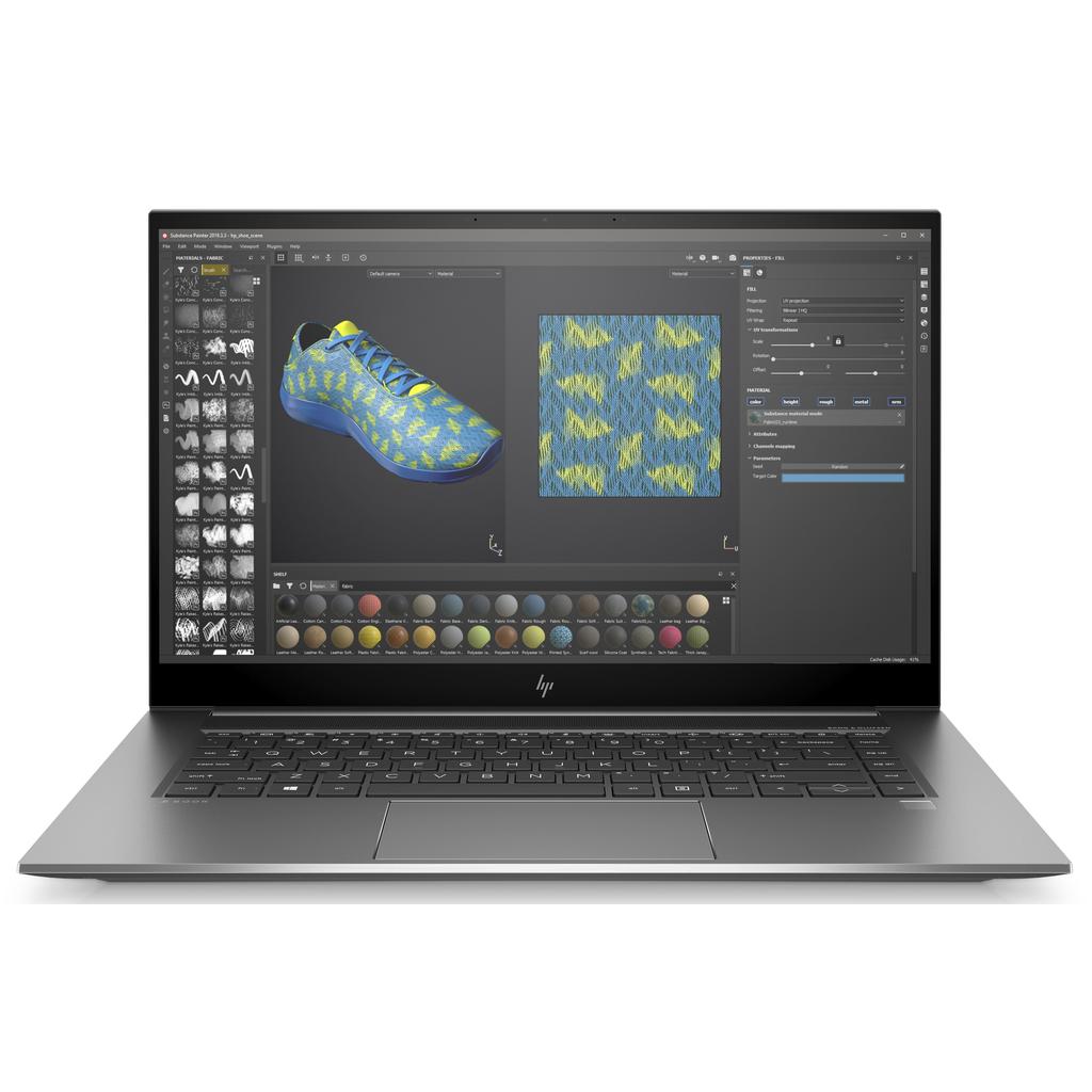 HP Zbook Studio G7 15-inch (2020) - Core i7 - Gen 10 (H) - 16GB - SSD 1 TB QWERTY - English