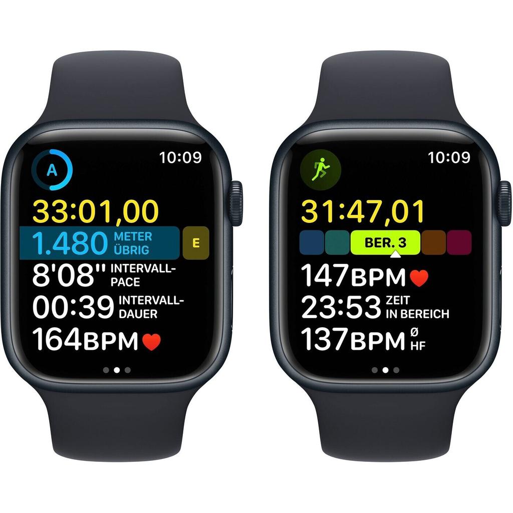 Apple Watch Series 8 (2022) GPS + Cellular 45 mm - Aluminium Midnight