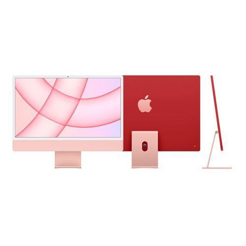 iMac 24" (2021) Apple M1 8-core 8-core GPU - 256 Go SSD - 8 GB QWERTY - English Standard glass