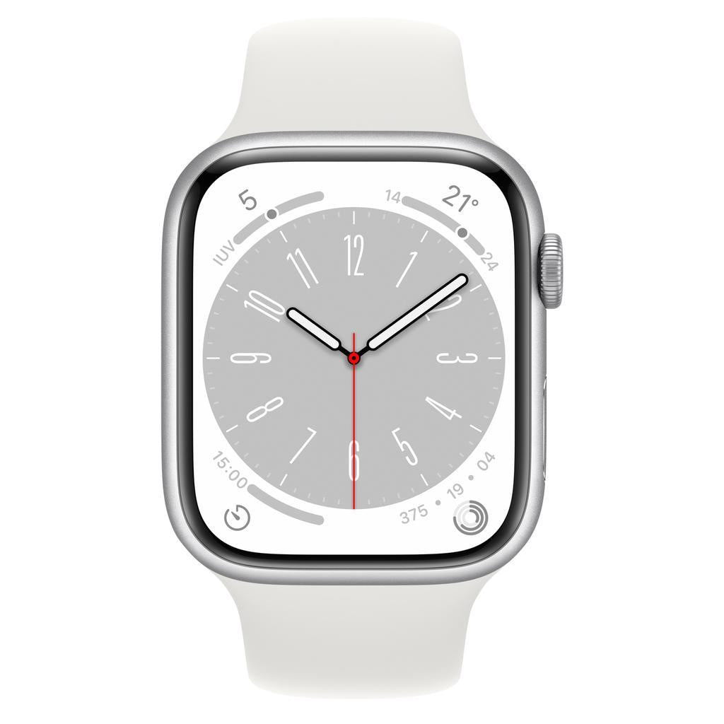 Apple Watch Series 8 (2022) GPS + Cellular 45 mm - Aluminium Silver