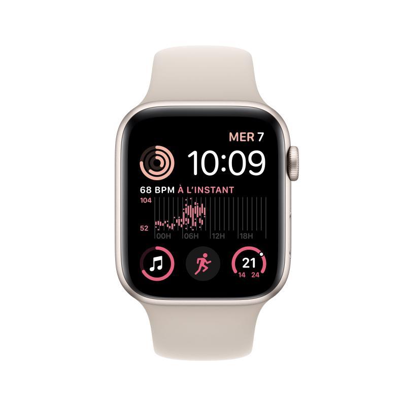 Apple Watch Series SE 2 (2022) GPS 40 mm - Aluminium Starlight