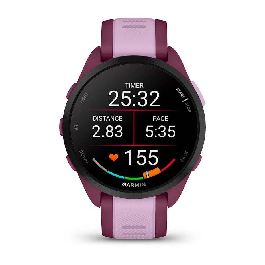 Smart Watch Garmin HR GPS Forerunner 165 Music - Purple