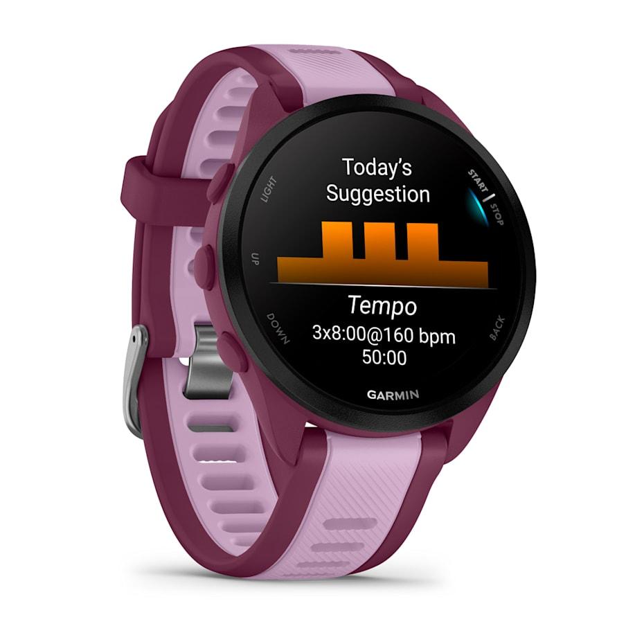 Smart Watch Garmin HR GPS Forerunner 165 Music - Purple