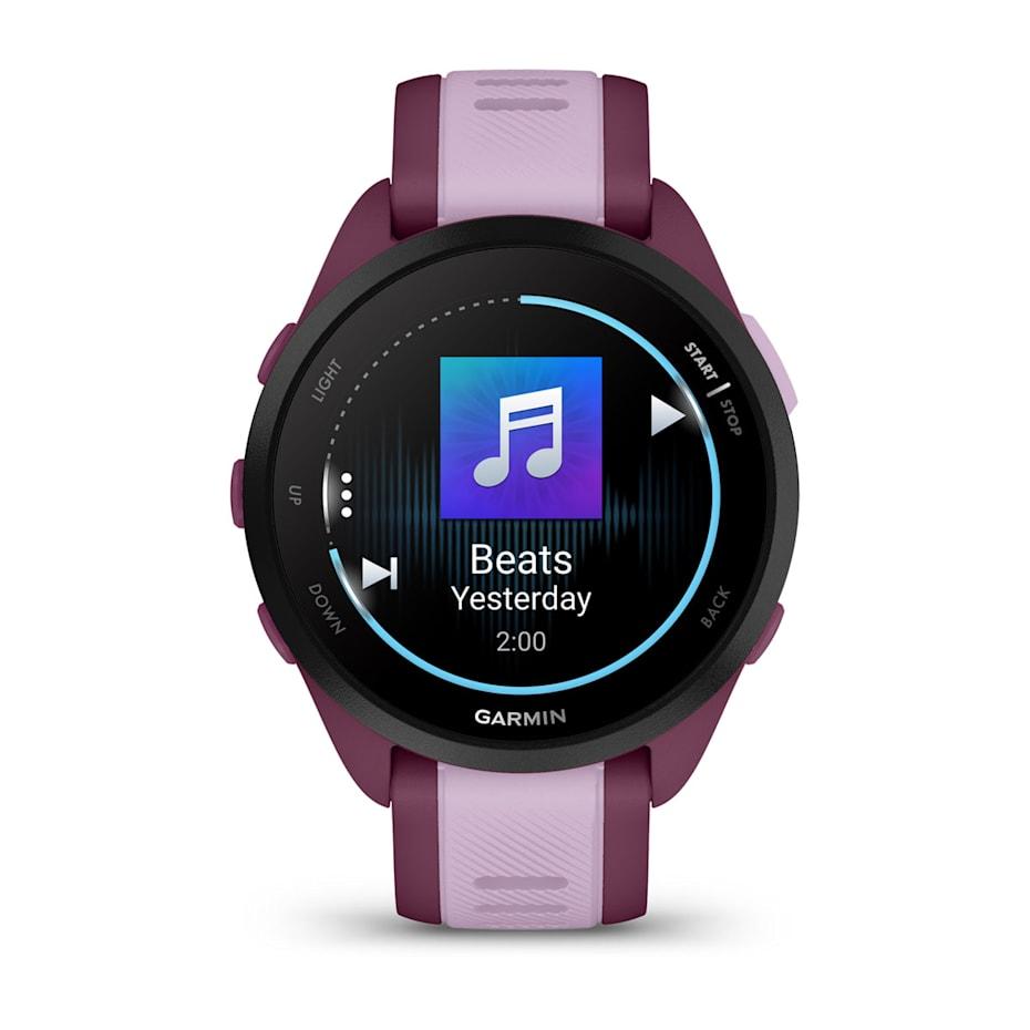 Smart Watch Garmin HR GPS Forerunner 165 Music - Purple