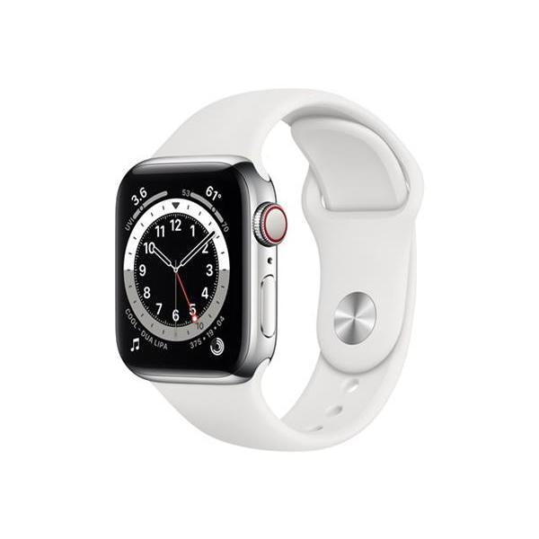 Apple Watch Series 6 (2020) GPS + Cellular 40 mm - Stainless steel Silver