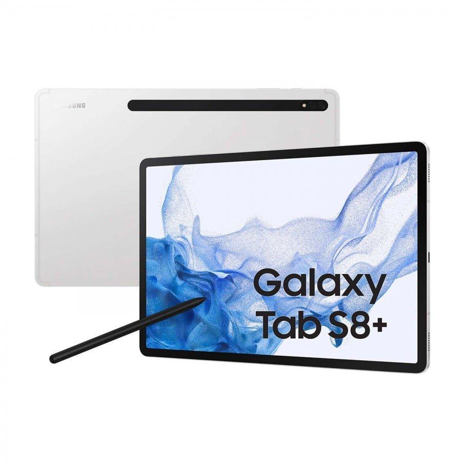 Galaxy Tab S8+ 128GB - Silver - Wi-Fi