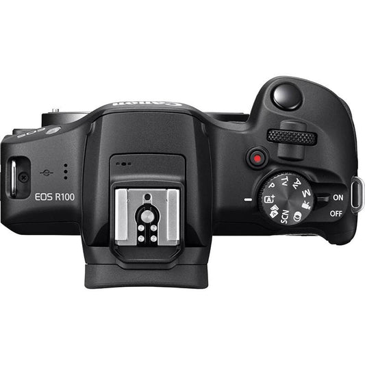 Other EOS R100 - Black + Canon RF-S 18-45mm f/4.5-6.3 IS STM f/4.5-6.3