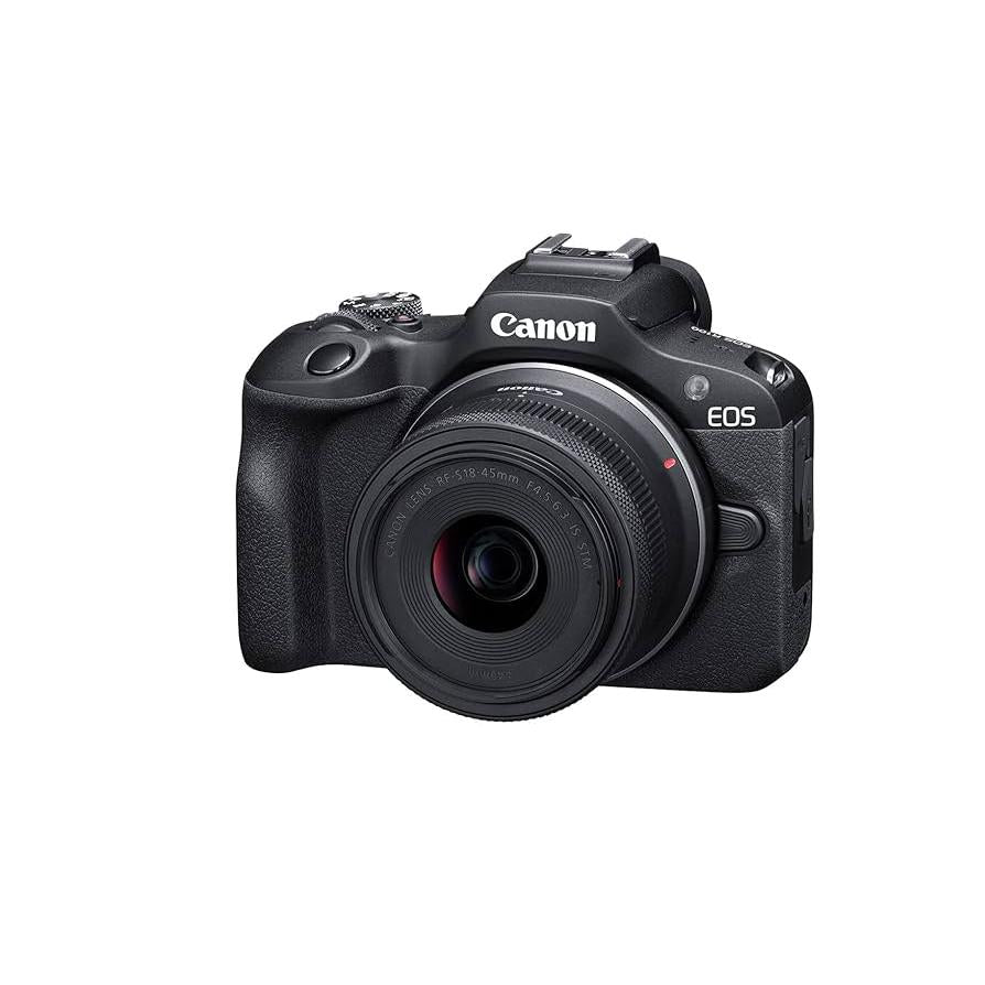 Other EOS R100 - Black + Canon RF-S 18-45mm f/4.5-6.3 IS STM f/4.5-6.3
