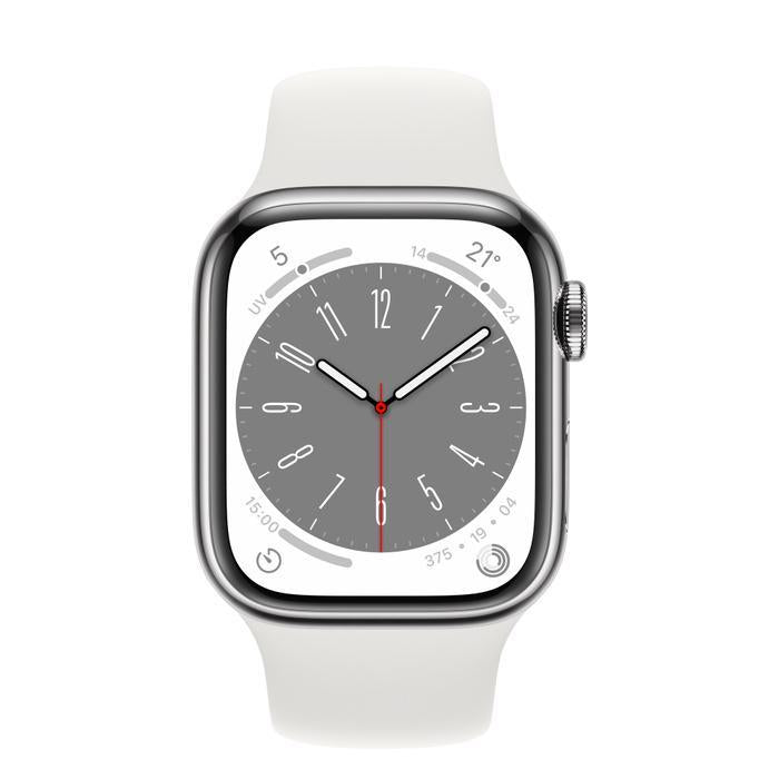 Apple Watch Series 8 (2022) GPS + Cellular 41 mm - Stainless steel Silver