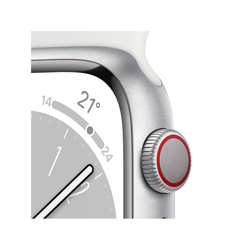 Apple Watch Series 8 (2022) GPS + Cellular 41 mm - Stainless steel Silver