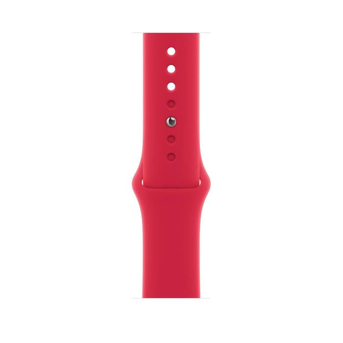Apple Watch Series 9 (2023) GPS 45 mm - Aluminium Red - Sport band Red