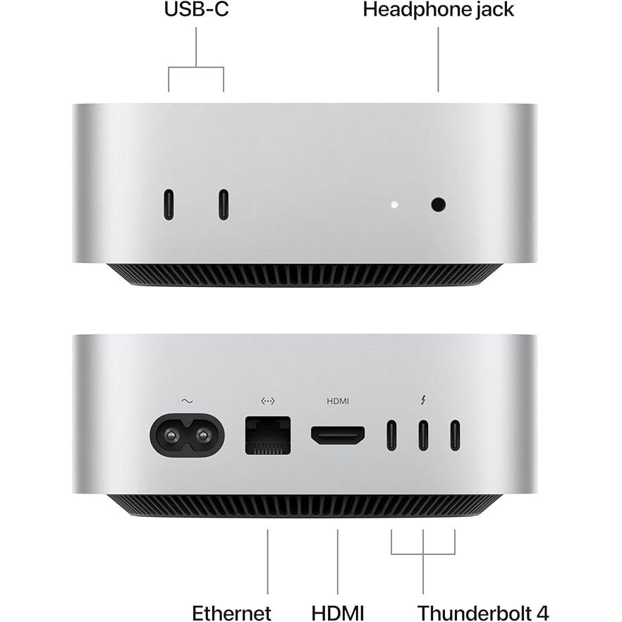 Mac mini (2024) Apple M4 - 256 GB SSD - 16GB