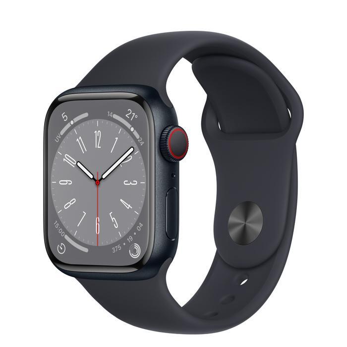 Apple Watch Series 8 (2022) GPS + Cellular 41 mm - Aluminium Midnight